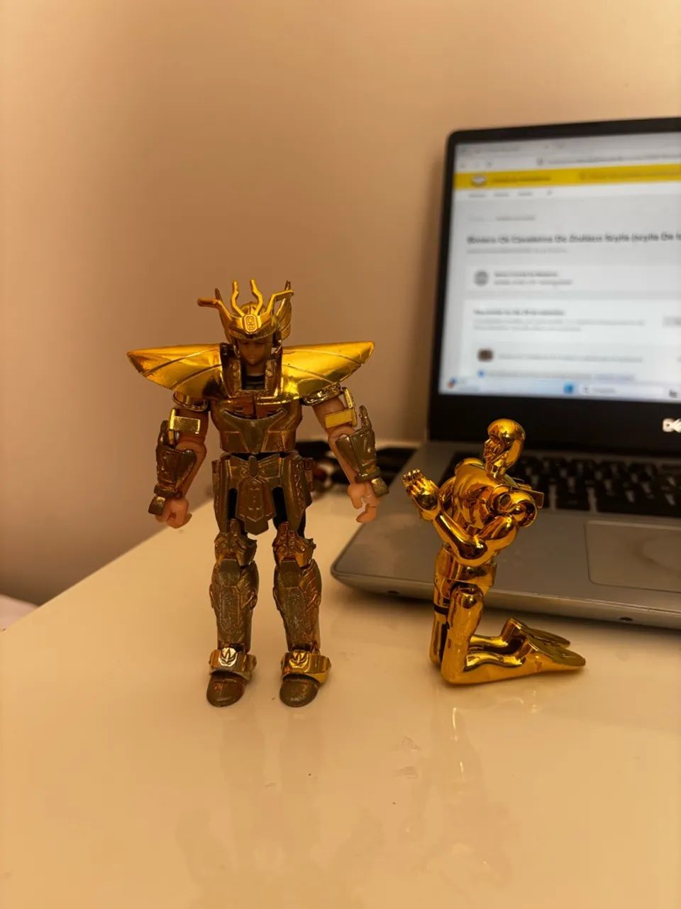 Cavaleiro do zodíaco virgem bandai  - Foto 5
