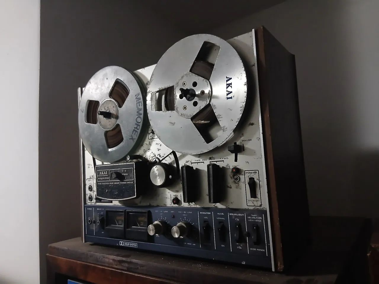 TAPE DECK DE ROLO AKAI 4000-DB - Foto 2