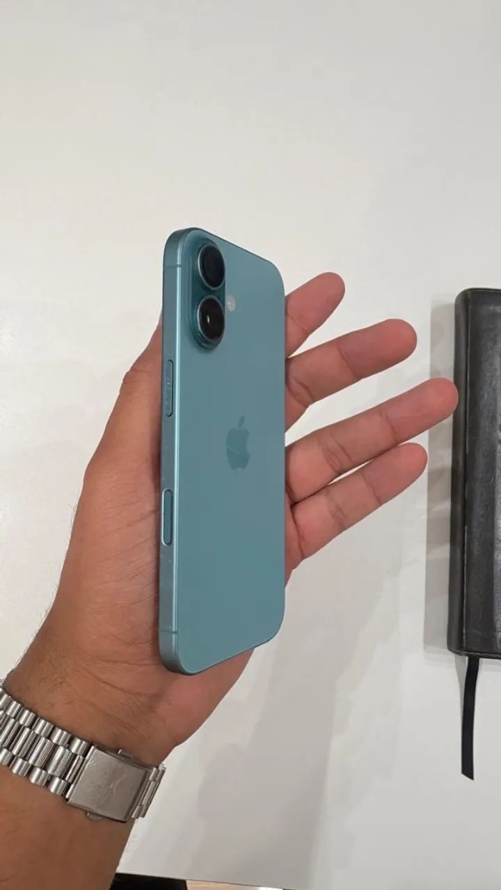 Iphone 16 128GB Bateria:97% com garantia até Novembro - Celulares