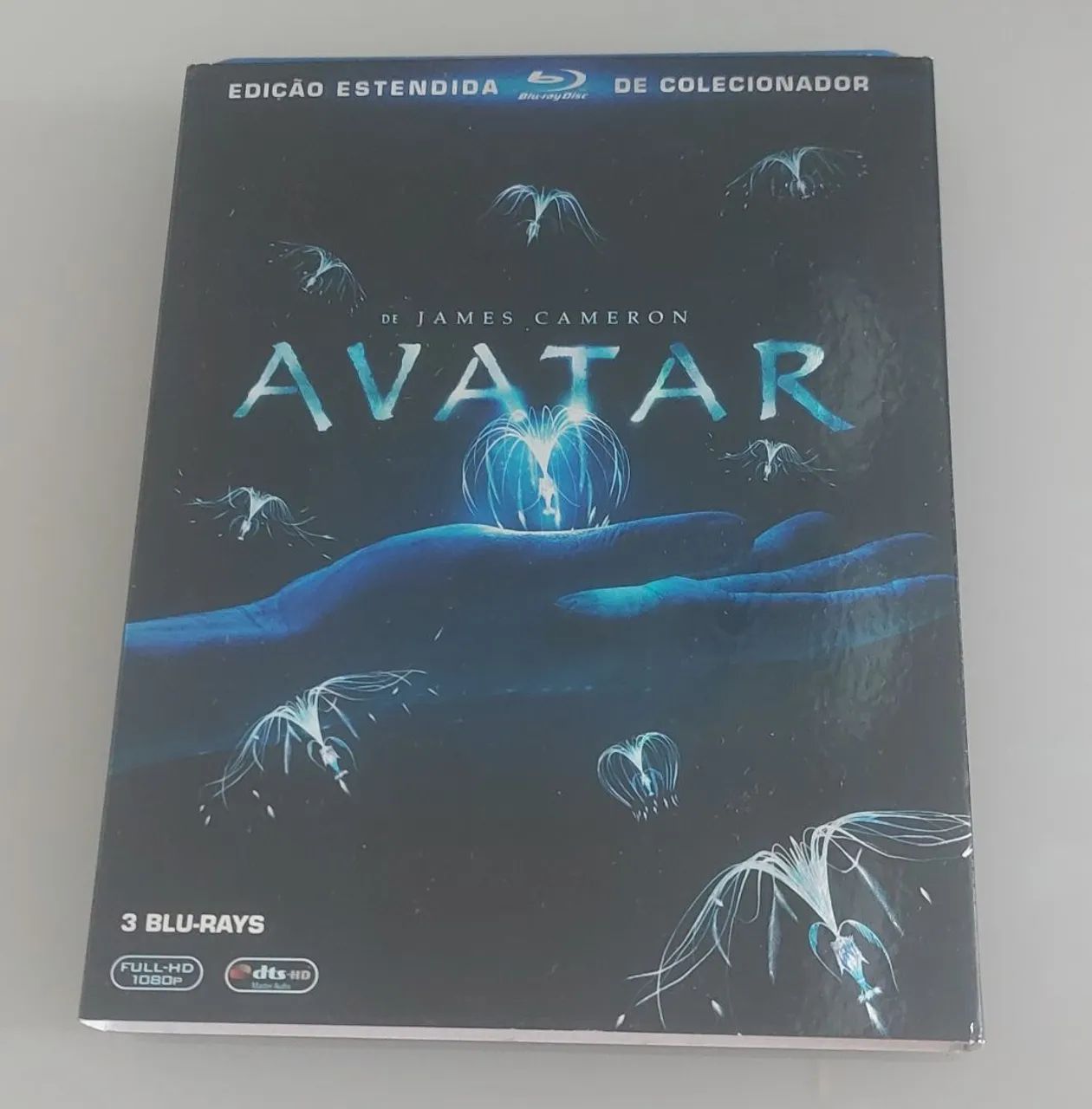 Blu Ray Avatar - Nacional - Com luva