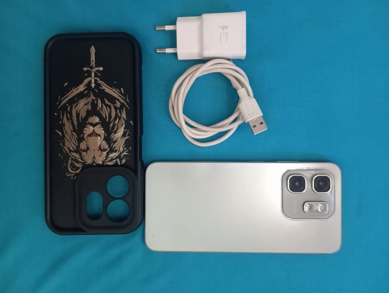 Vendo infinix hot 50i 256 gb - Foto 2