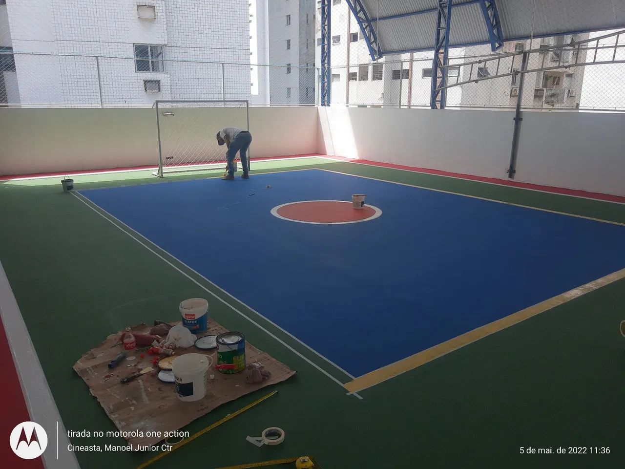 Pintura de QUADRA  E  ESTACIONAMENTO  - Foto 2