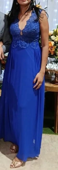 Lindo Vestido Azul - Foto 2