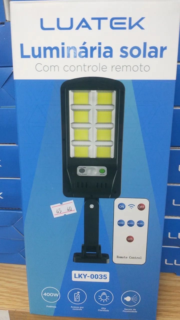Luminária solar