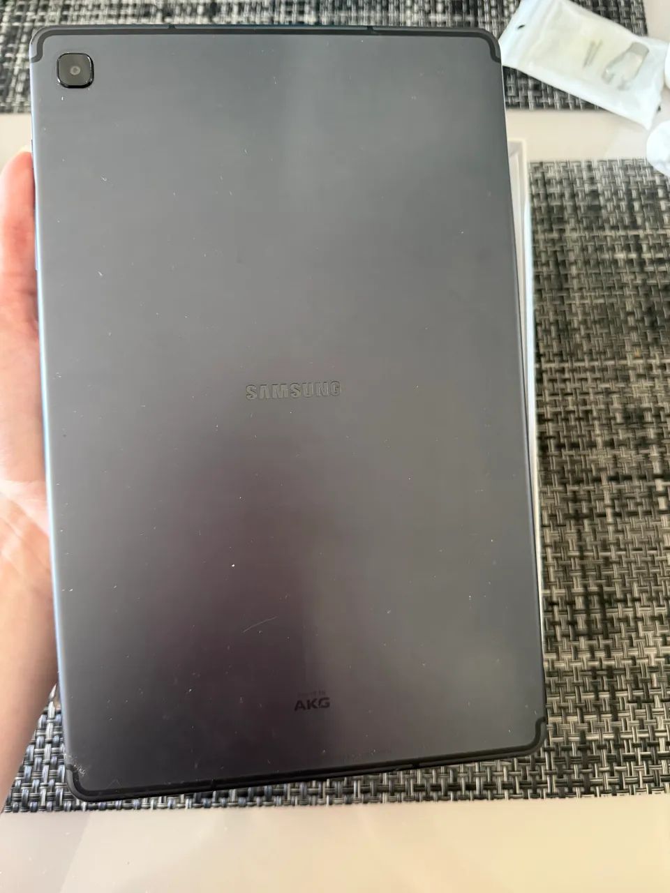 Tablet Tab S6 lite 64 gb com tela trincada  - Foto 3