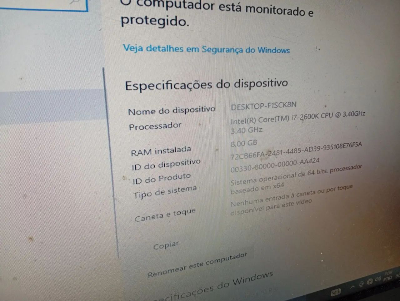 Placa mãe kit I7 2 geração 8 GB de memória  - Foto 4