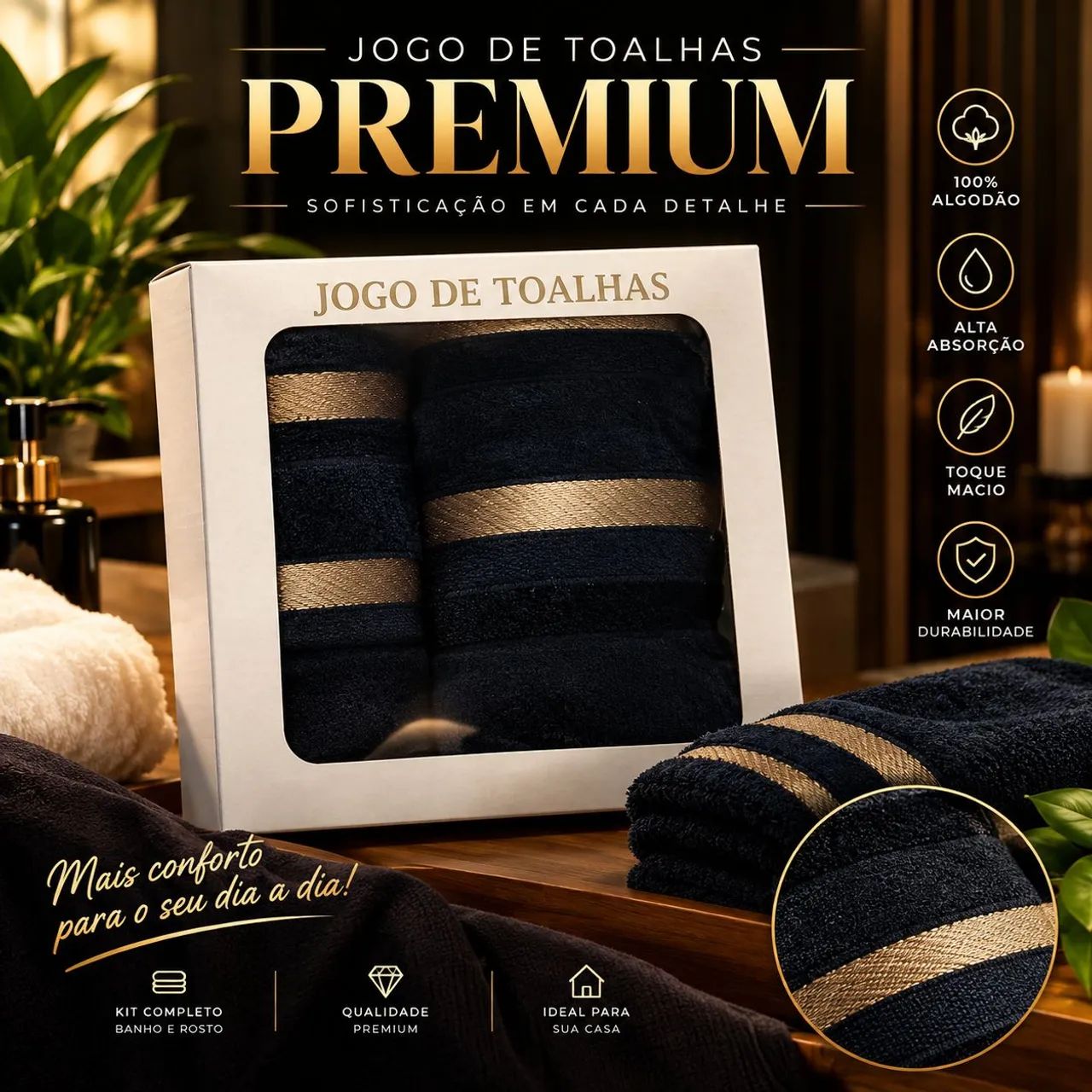 Toalhas Premium  - Foto 2