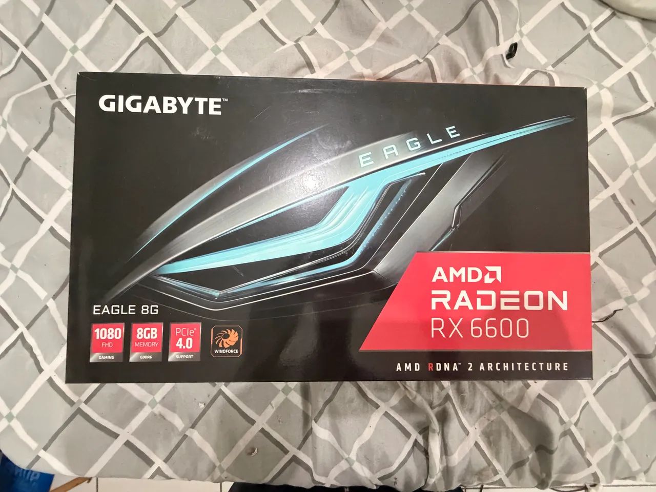 PLACA DE VIDEO GIGABYTE RADEON RX 6600 8GB EAGLE  - Foto 3