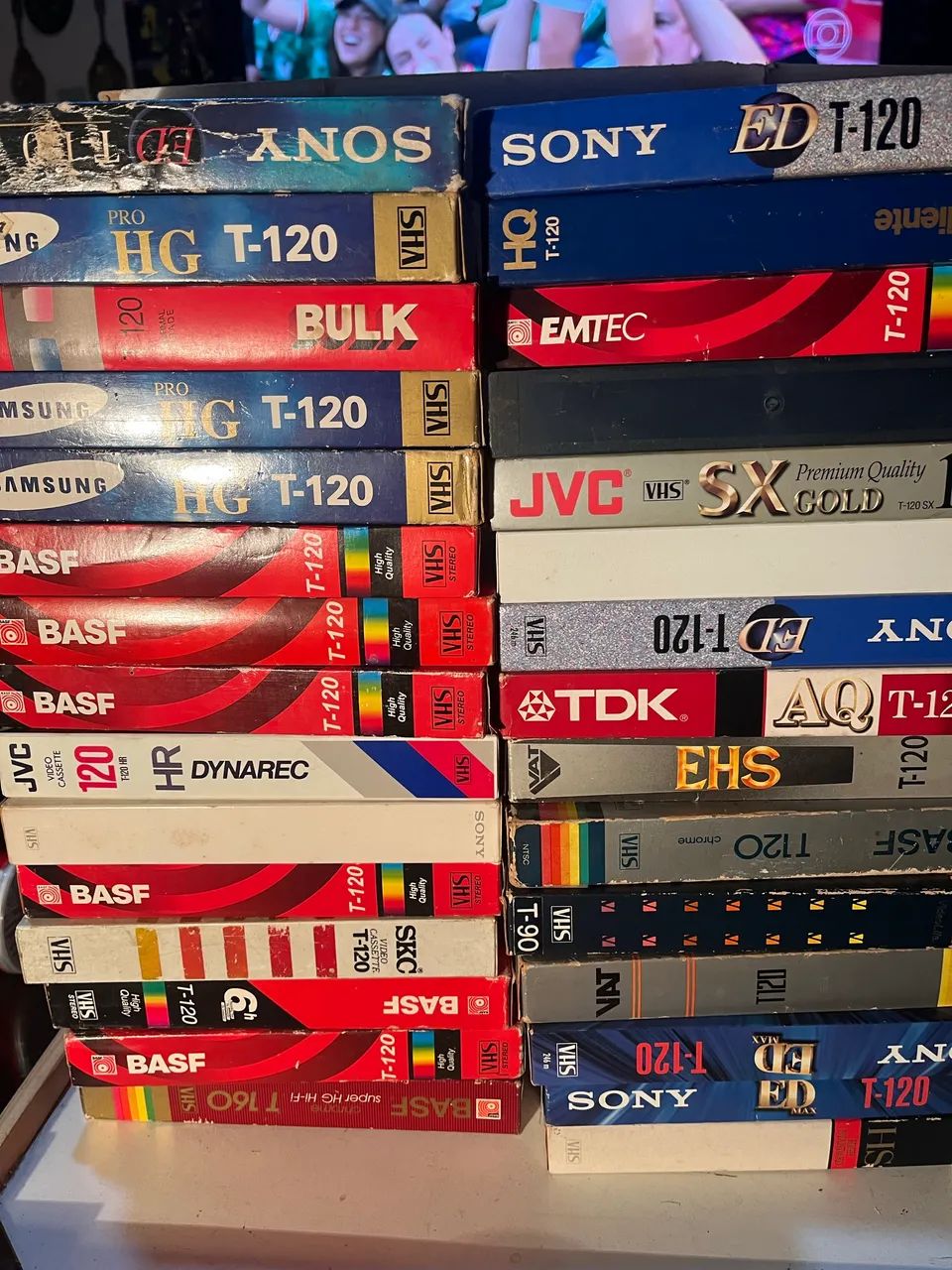 Trinta fitas VHS gravadas Sony JVC  - Foto 4