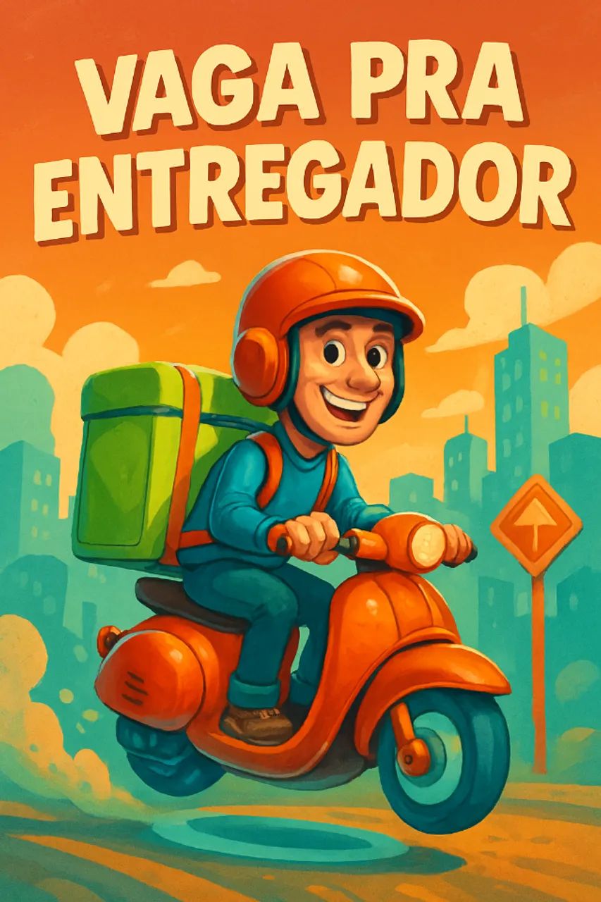 Vaga entregador 