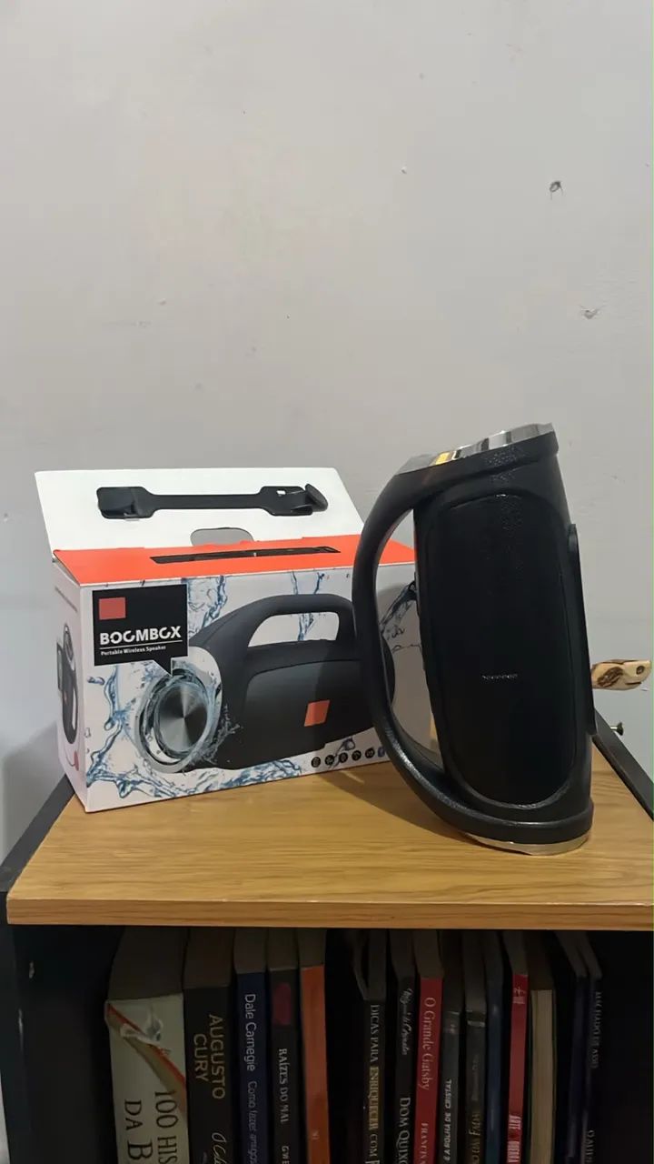 Caixa de som bombox mini - Foto 2