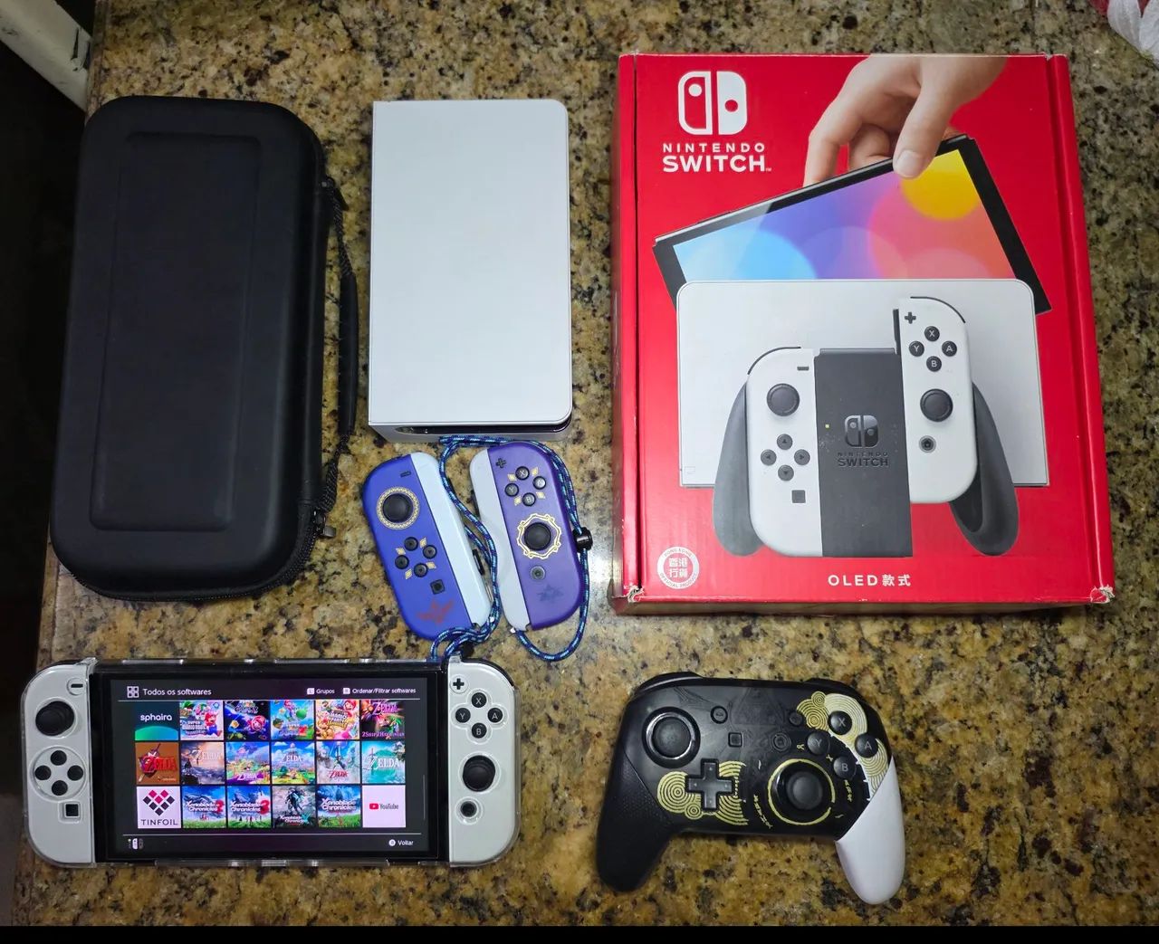 Nintendo Switch Oled Desbloqueado 512Gb