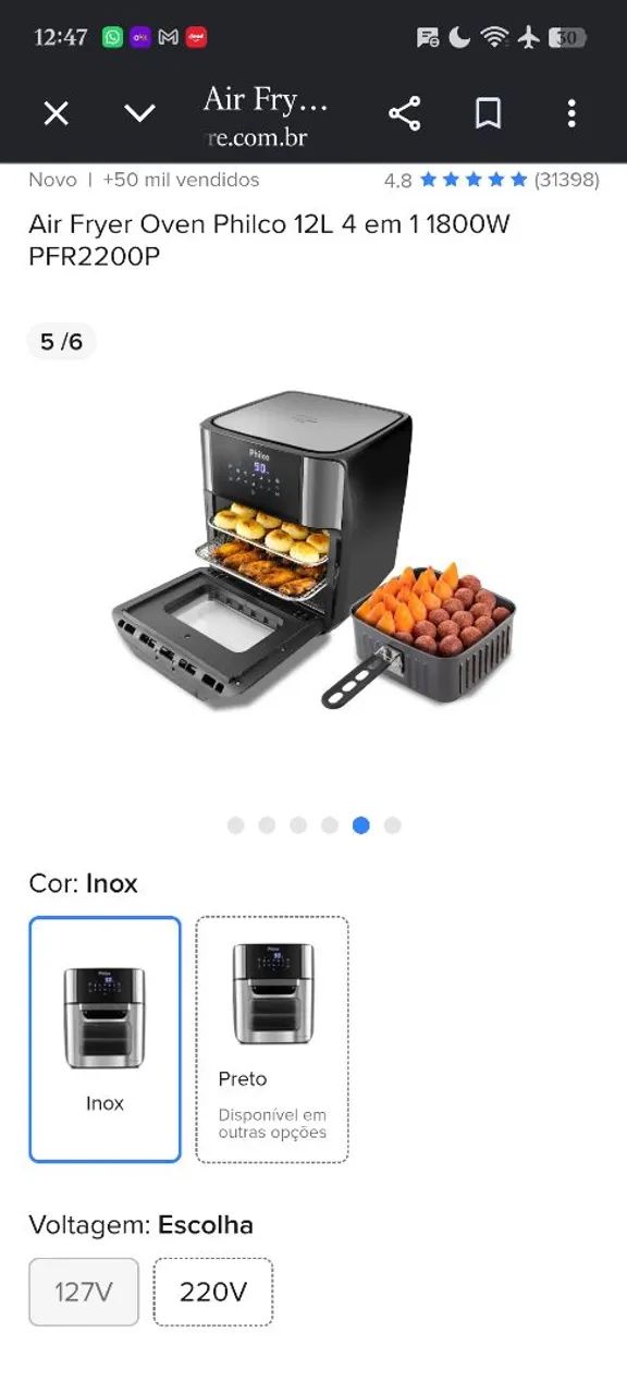 air fryer philco - Foto 3