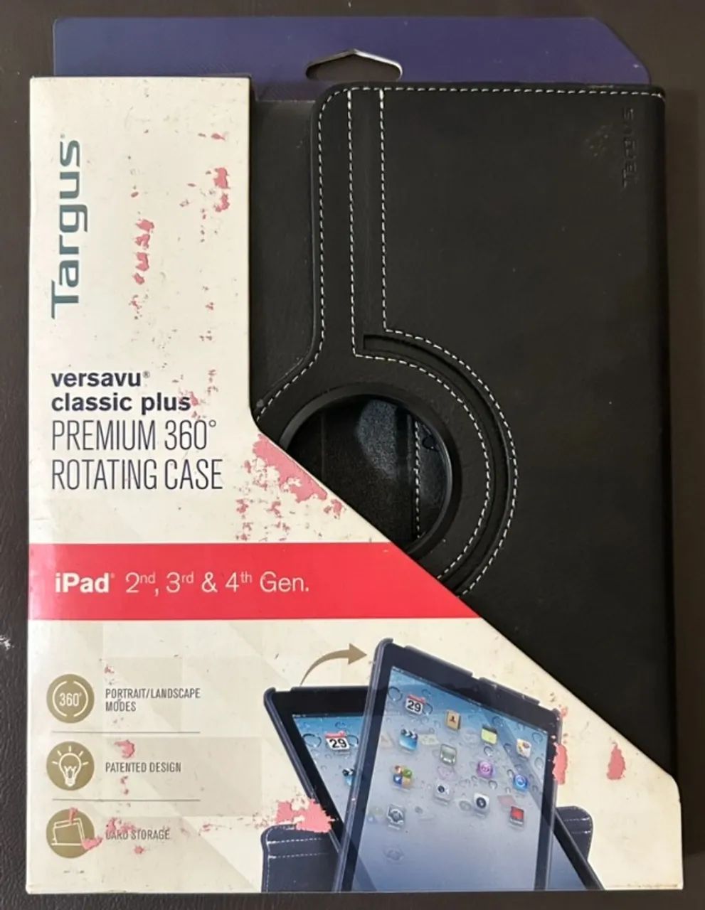Case para iPad 2ª, 3ª e 4ª geração Targus (sem uso)