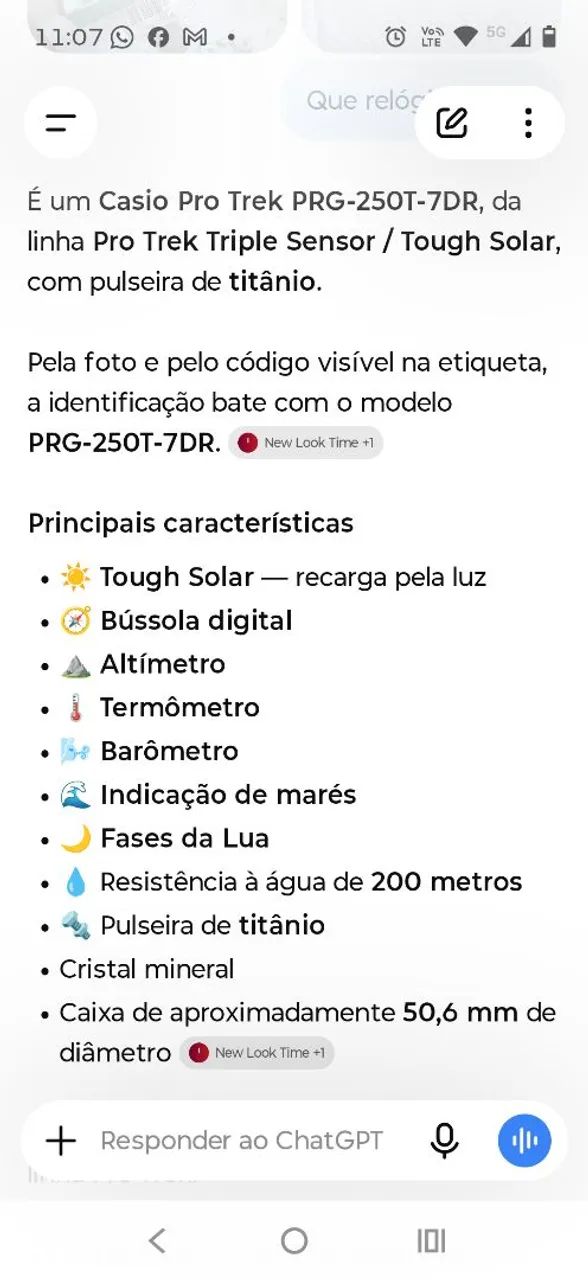Relógio Cássio protrek  - Foto 4