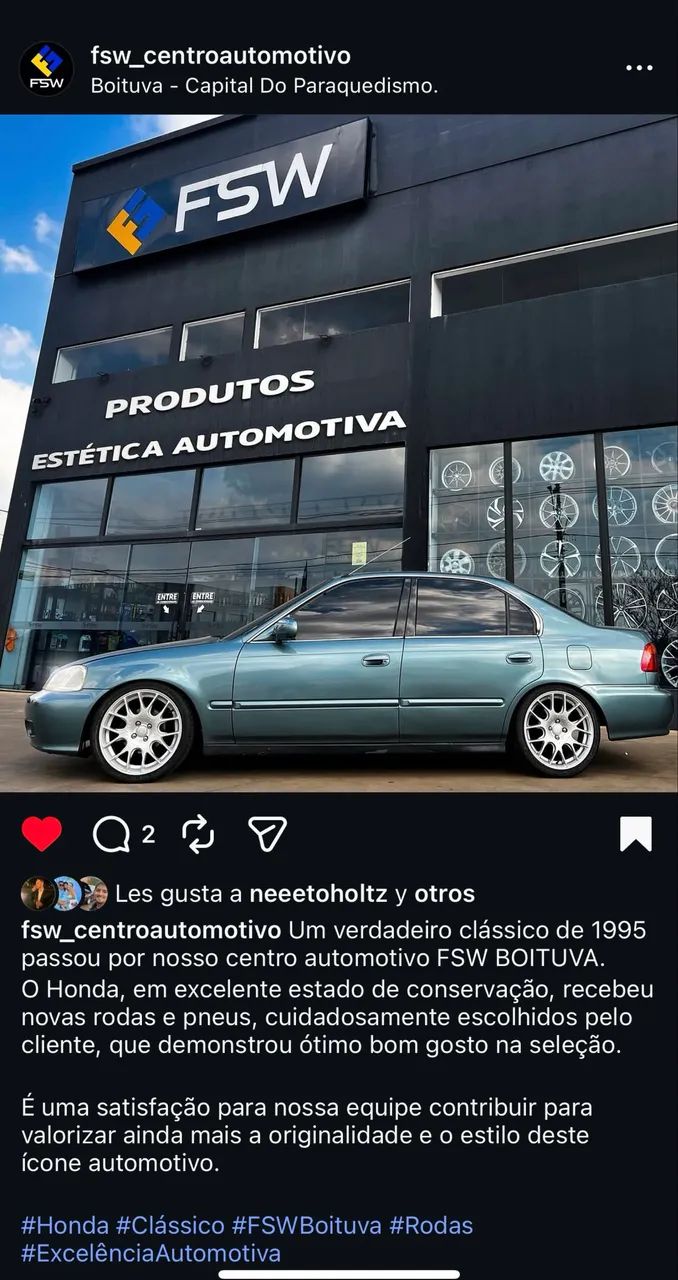 Honda Civic Sedan EX 1.6 16V Aut. 4P (nacion.) 1999