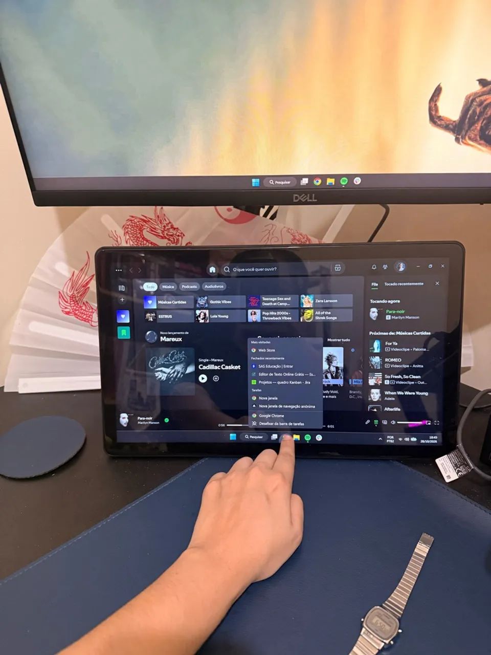Monitor Portátil UPERFECT Y 15.6" Touchscreen Full HD IPS - Foto 2