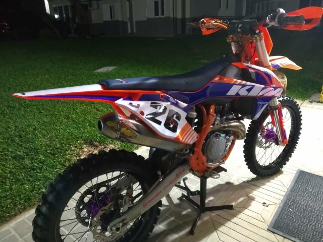 Kit Plástico KTM SX-F 2016 Laranja flúor - Foto 4