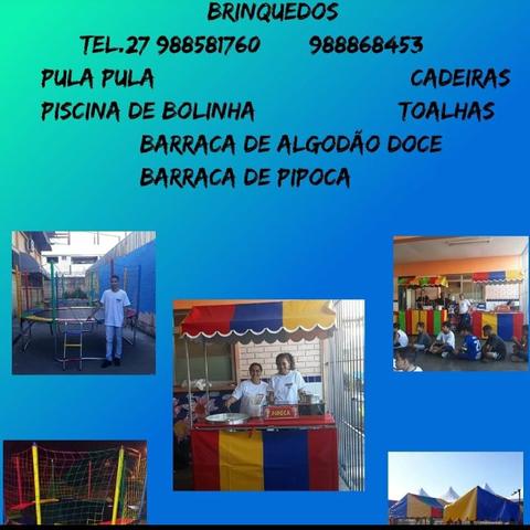 Aluguel de brinquedos e cadeiras para sua festa