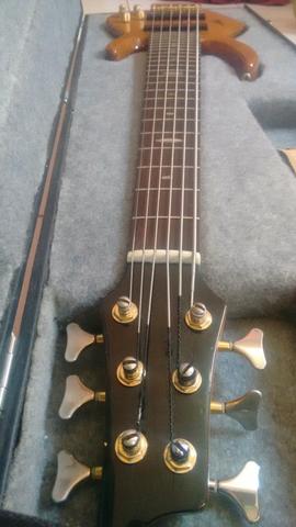 Contra baixo 6 cordas - Foto 5