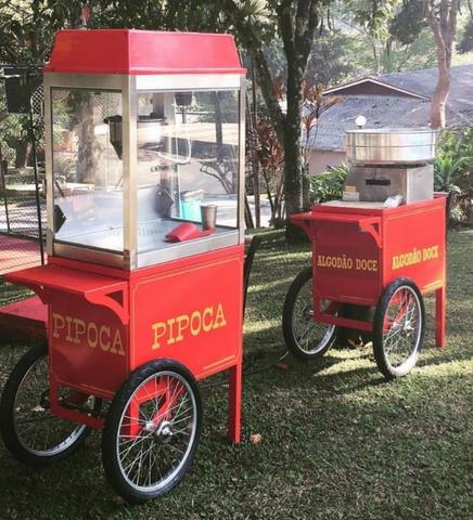 Locação Carrinhos Retro de Algodão Doce para sua Festa de Natal - Foto 3