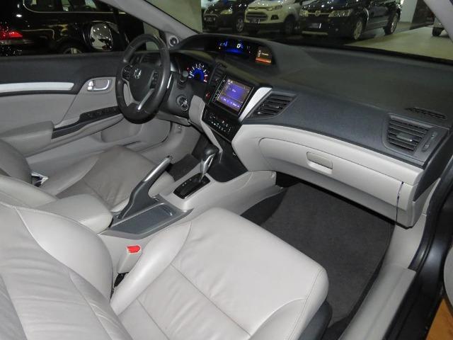 Honda Civic 2.0 EXR 16v Flex 4p Automático Top de Linha C/ Teto Solar - Foto 13