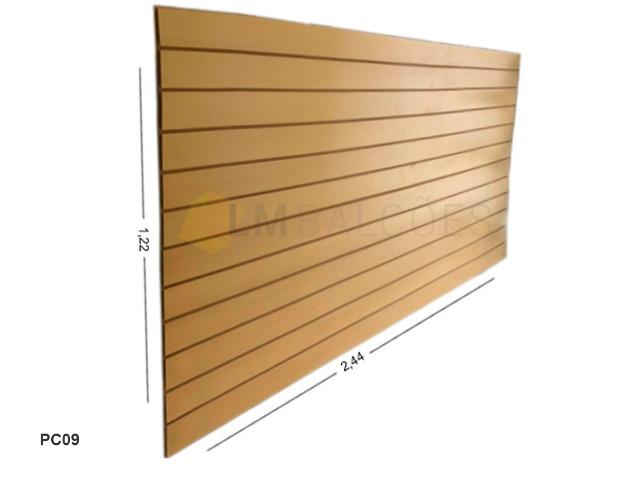 Painel canaletado Marfim - 1,22 x 2,44 frete Gratis SP