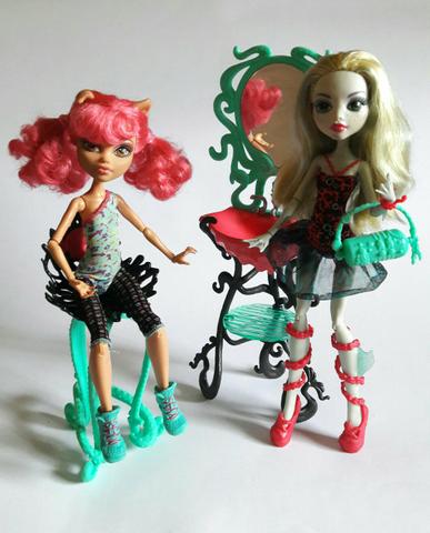 Bonecas Monster high+ Banheiro da Lagoona Blue - Foto 5