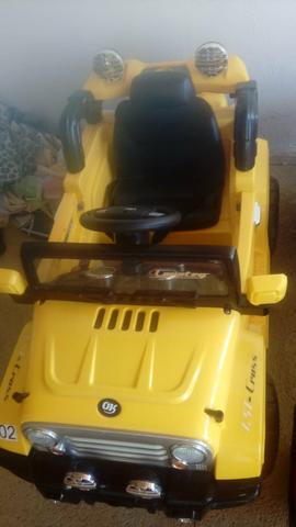 Jipe elétrico 12v com controle remoto