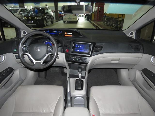 Honda Civic 2.0 EXR 16v Flex 4p Automático Top de Linha C/ Teto Solar - Foto 8