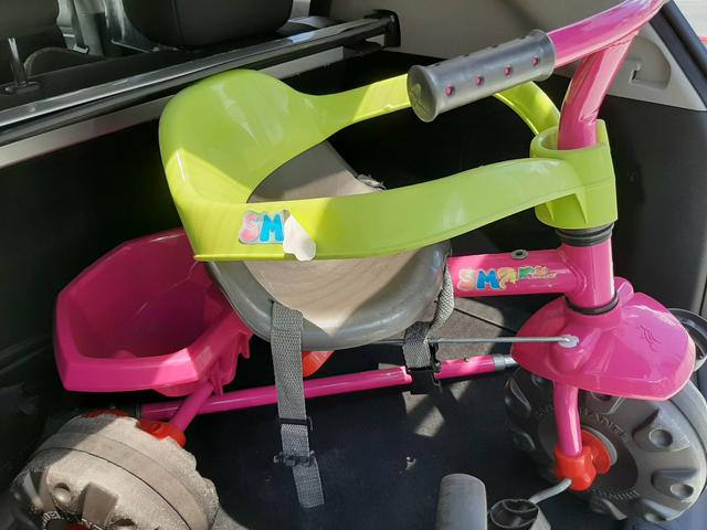 Motoka infantil rosa