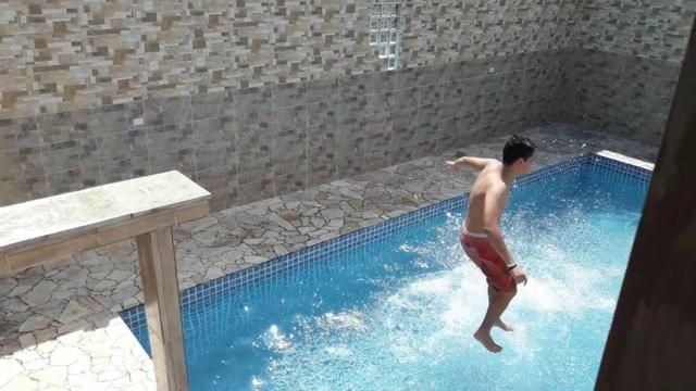Casa com piscina Litoral Norte Caraguatatuba praia da Mococa