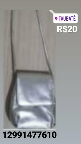 Bolsa sociais cor prata