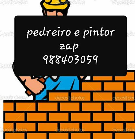 Pedreiro e pintor