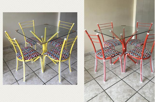 Mesas de 4 e 6 lugares direto de fábrica!! Promoção - Foto 4