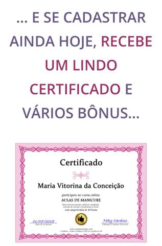 CURSO_online Completo MANICURE e PEDICURE - Foto 6