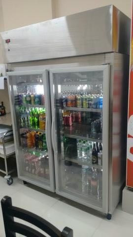 Geladeira e freezer industrial vertical em aço inox sob medida - Foto 5