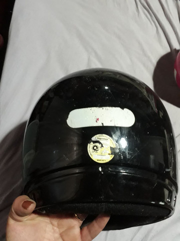 Capacete adulto preto. - Foto 3