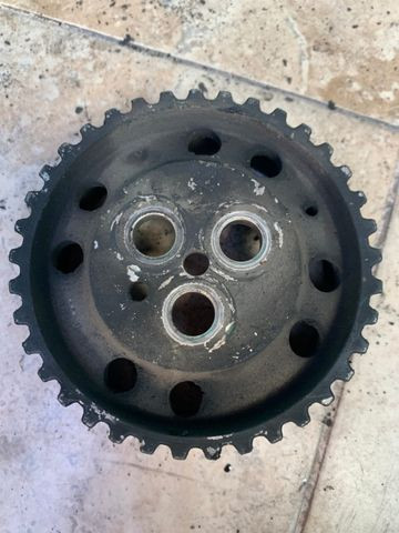 Engrenagem da bomba oleo fiat ducato jtd 2,8 original - Foto 4