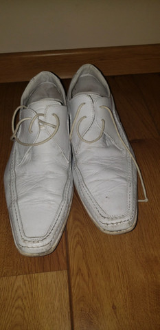 sapato branco masculino mariner