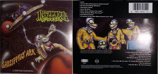 Infectious Grooves - The Plague That Makes You Boot Move + Sarsipiu?s Ark [Importados USA] - Foto 4