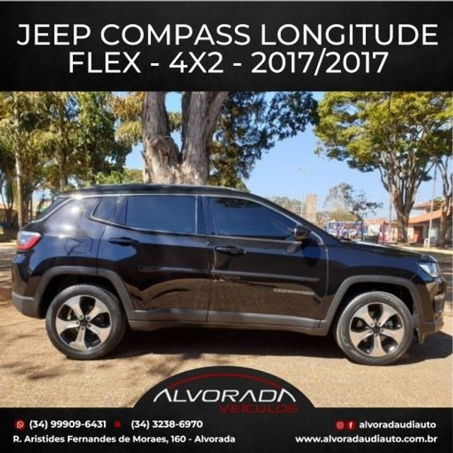 JEEP COMPASS LONGITUDE 2.0 FLEX 4X2 2017/2017
