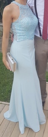 Vestido Festa bordado