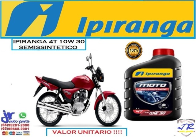Oleo Ipiranga Moto 4T 10W30 Titan 2008