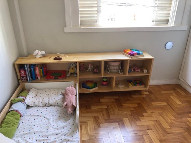 Mini Cama Montessori + estante cabeceira  - Foto 5
