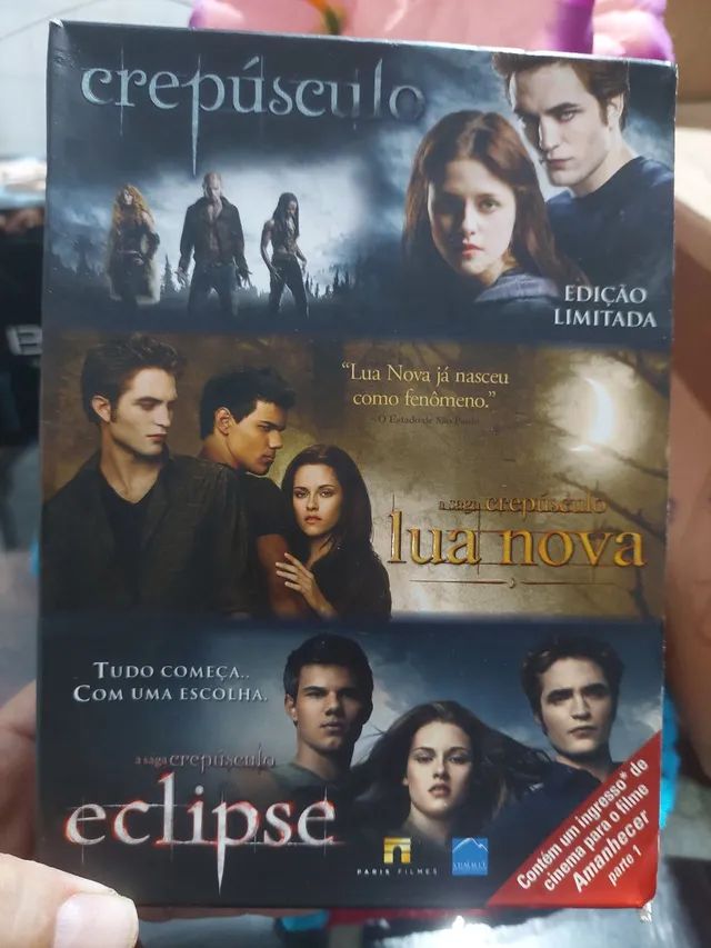 BOX TRILOGIA CREPÚSCULO 