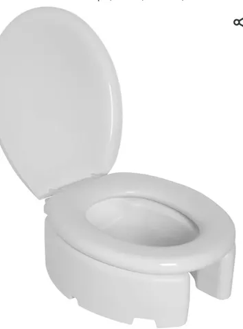 Assento de vaso sanitário elevado 