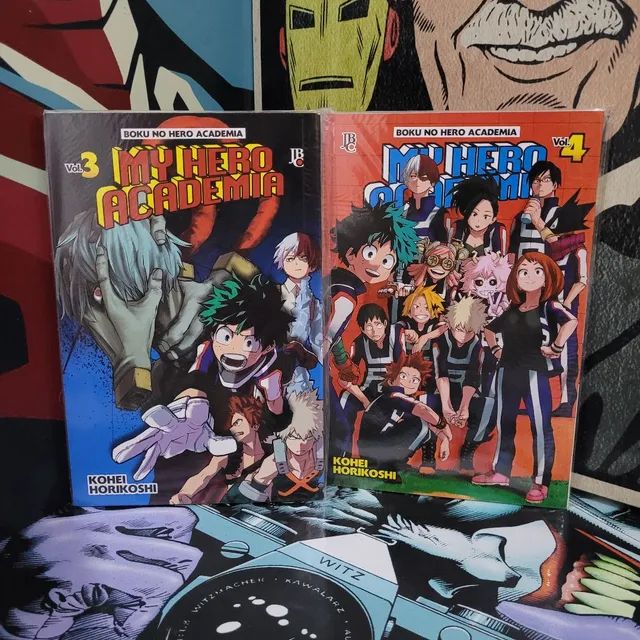 My Hero Academia Boku no Hero Mangá Volume 9 - Livro em Português