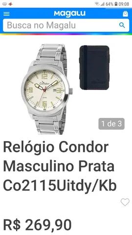 Relógio de pulso com fone na caixa - Foto 2