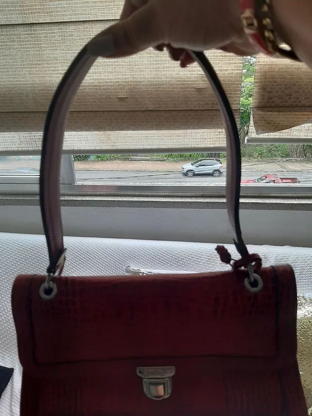 Bolsa couro legitimo  - Foto 4